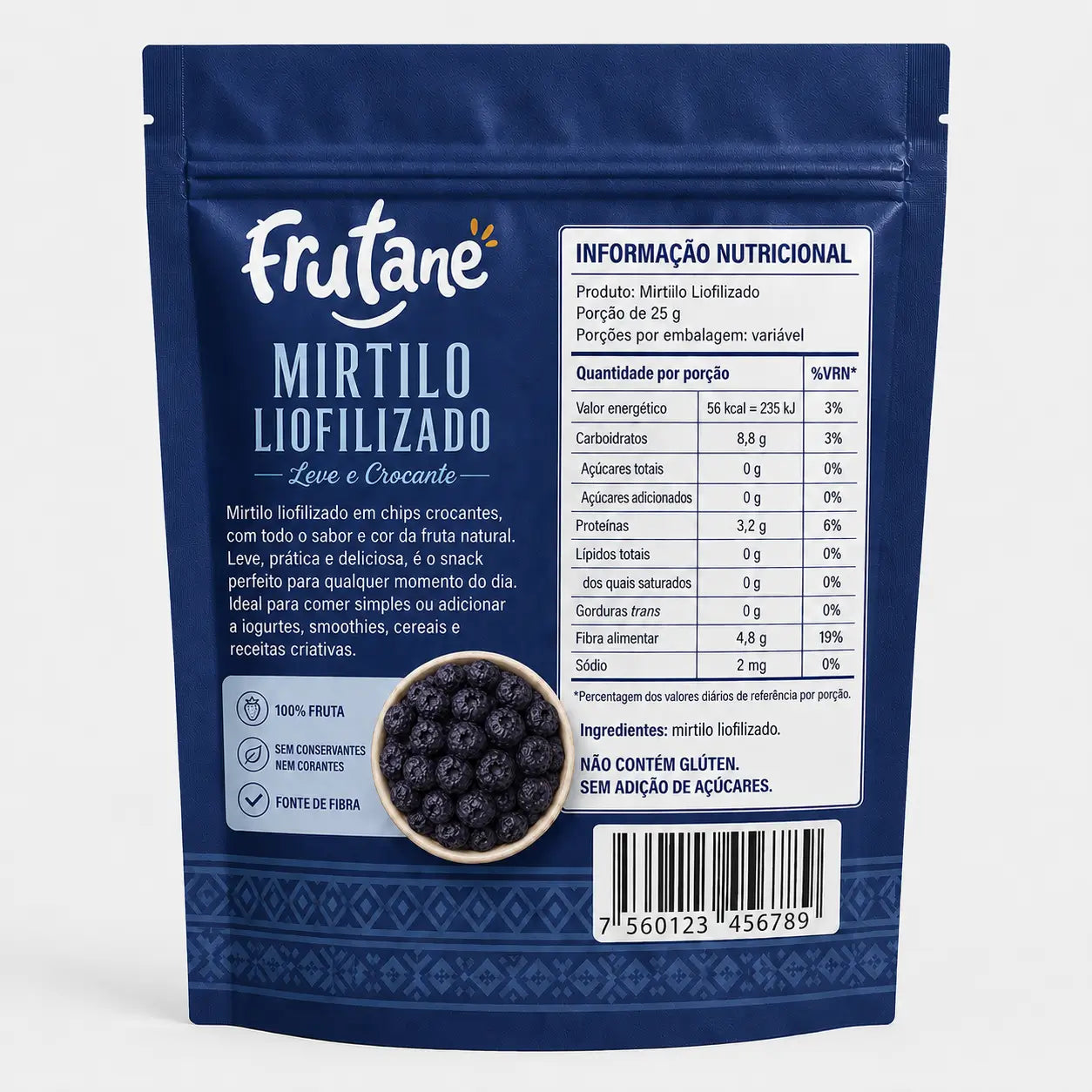 Mirtilo Liofilizado